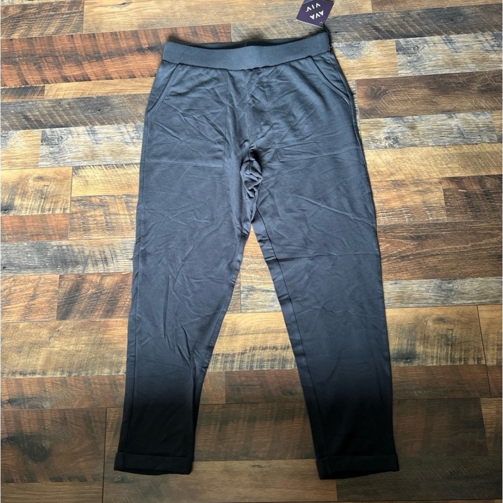 Ava & Viv Pull-On Pants Charcoal Size X